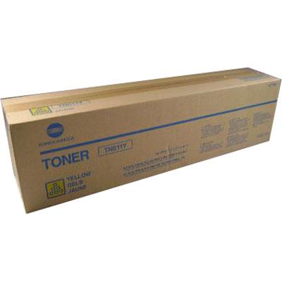 9400645 KonicaMinolta A070250 Toner Konica Minolta TN-611Y gul til Bizhub C451, C550, C650